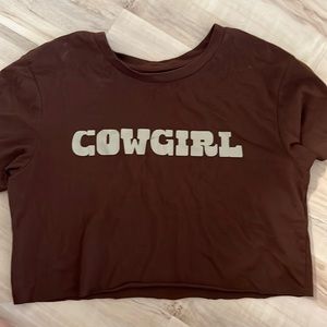 CowGirl crop top